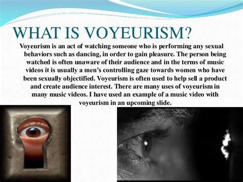 VOYEURISM Definition & Usage Examples .
